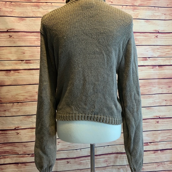 Vintage J. Crew Outfitters Turtleneck Sweater, Size Large - Picture 3 of 6